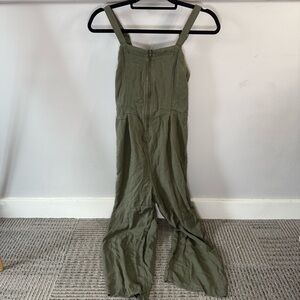 Art Class Khaki Green Jumpsuit